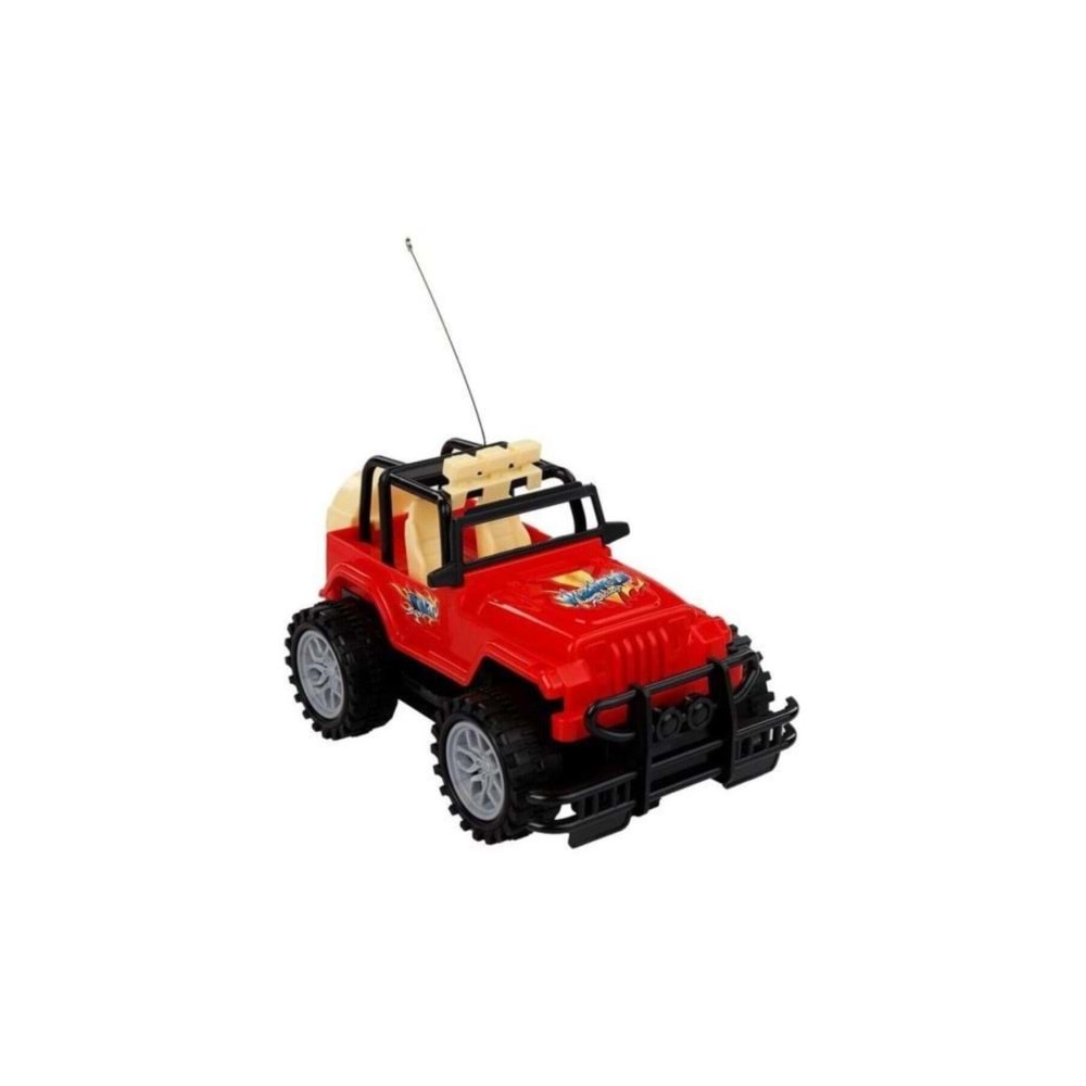 Pratik Uzaktan Kumandalı 2 Fonk. Pilli Safari Jip