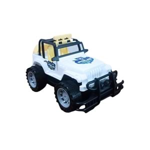 Pratik Uzaktan Kumandalı 2 Fonk. Pilli Polis Jip