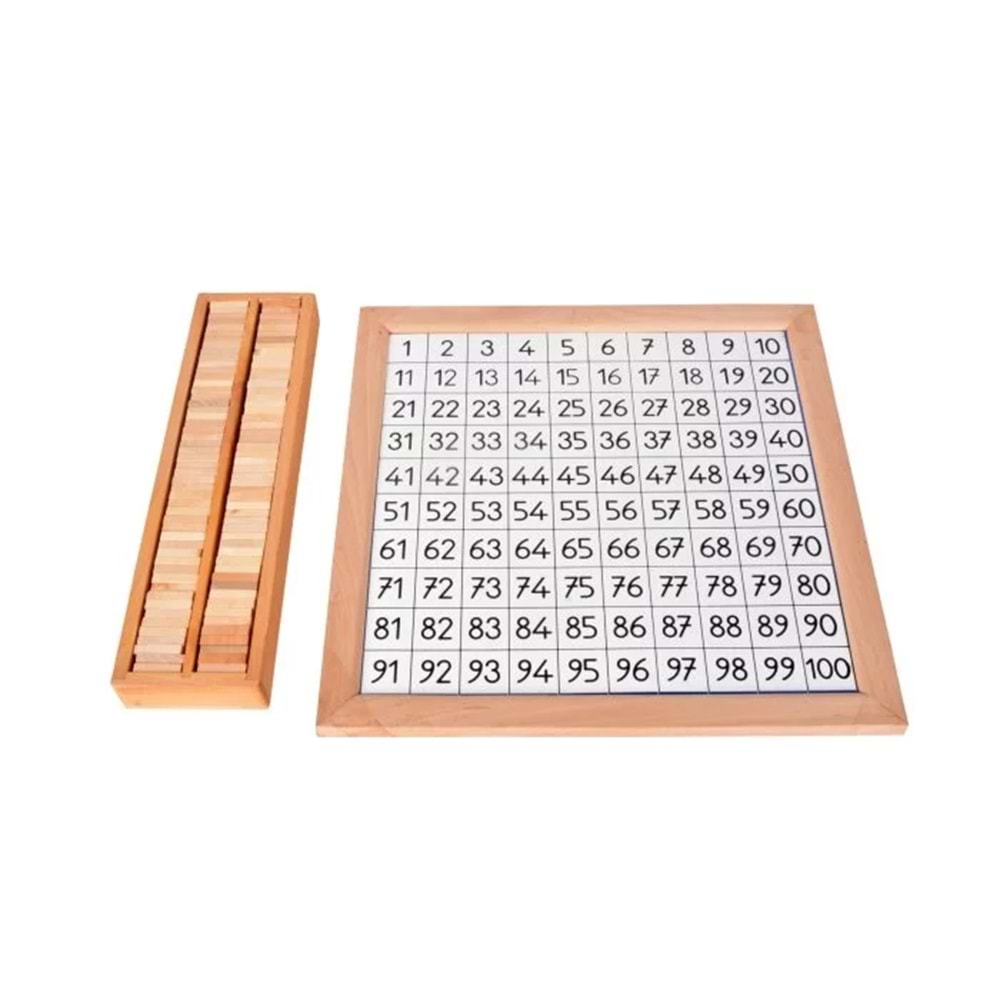 1-100 Sayı Tablası