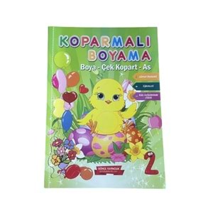 Gönül Çek Kopart Boyama Kitabı (1 Adet)