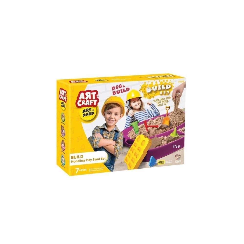 Artsand İnşaat Kum Set 600gr 03949