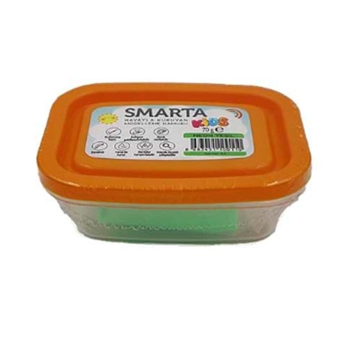 Smarta Havayla Kuruyan Model Hamuru 70gr N.Yeşil