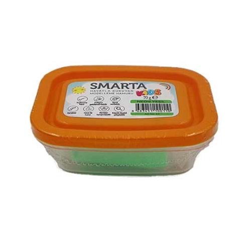 Smarta Havayla Kuruyan Model Hamuru 70gr Yeşil