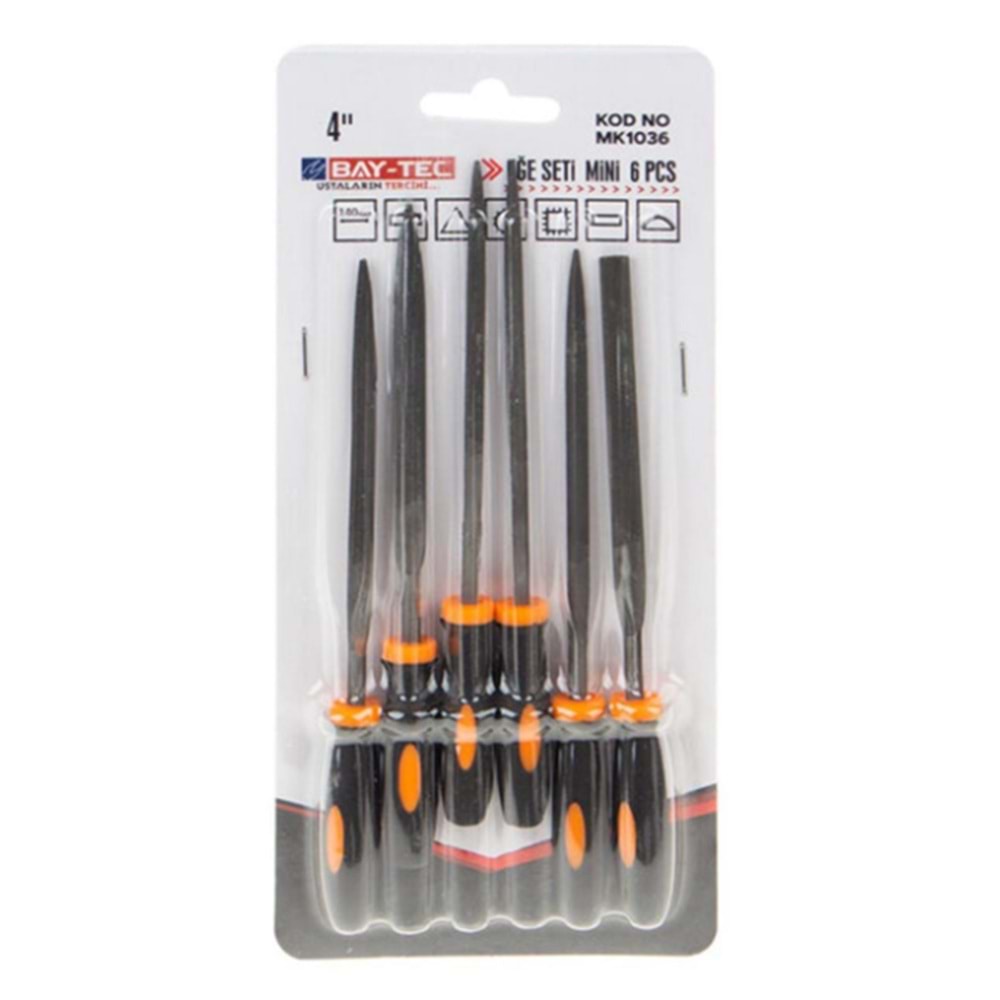 Bay-Tec Eğe Seti Mini 6 Parça MK-1036