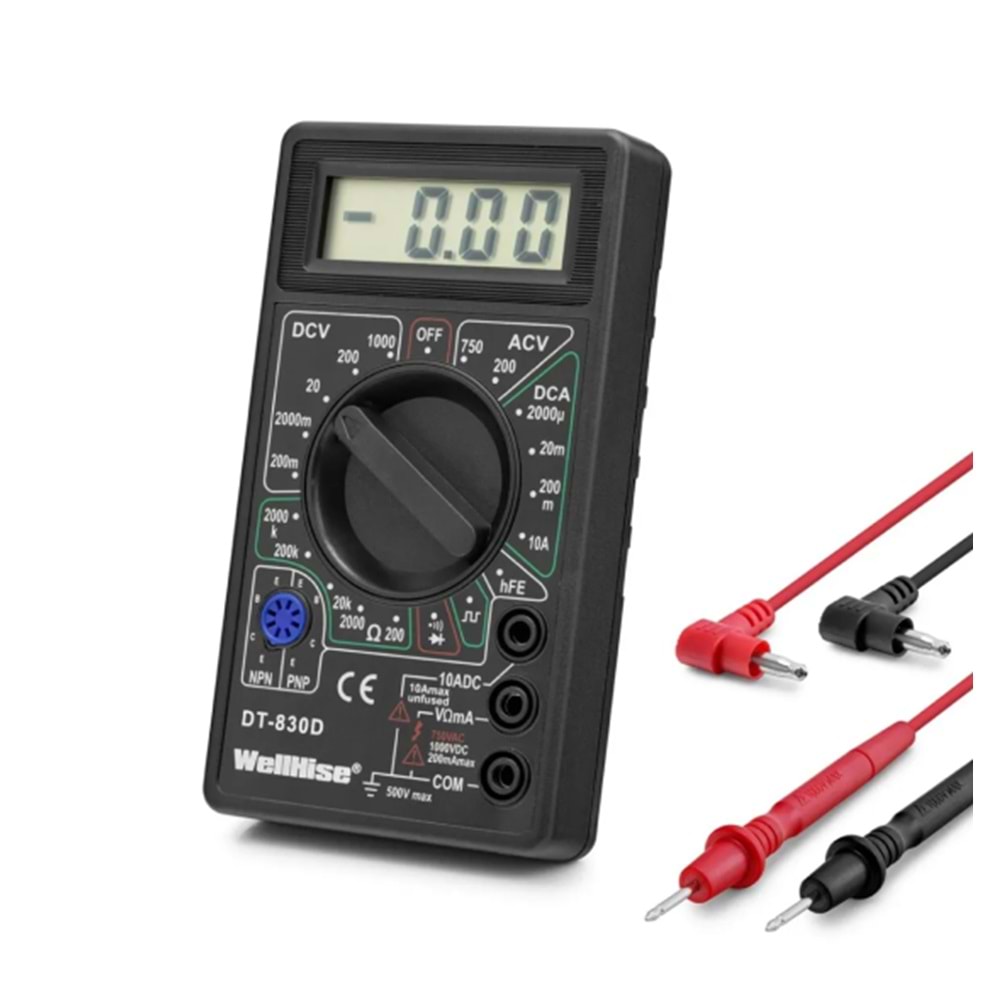 Dijital Multimetre DT-830D