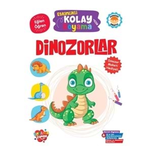 Kolon Etkinlik Kolay Boyama Kitabı Dinozorlar