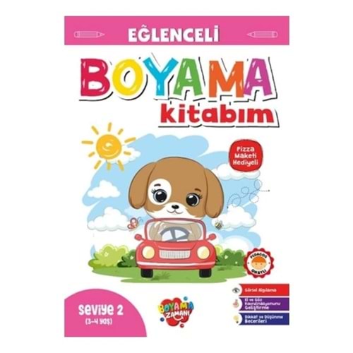 Kolon Seviye 2 Eğlenceli Boyama Kitabım 3-4 Yaş