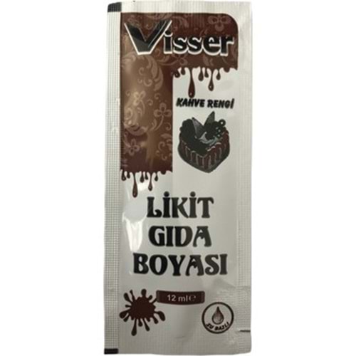 Likit Gıda Boyası 12 Li Kahve