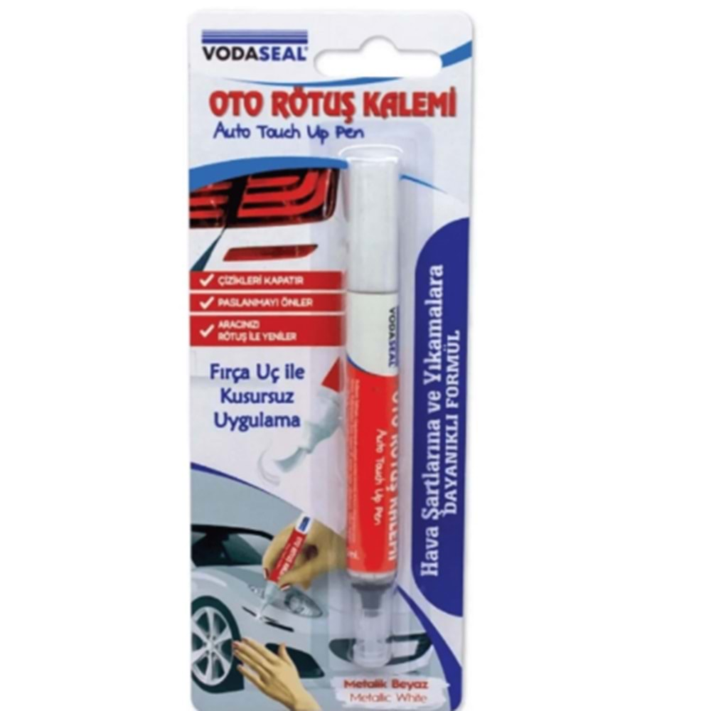 Vodaseal Oto Rötüş Kal.Metalik Beyaz 5 Ml 70103