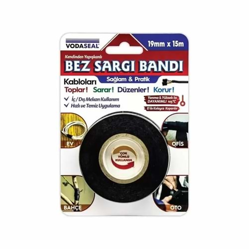 Vodaseal Bez Sargı Bandı 19 Mm 15 M 0431