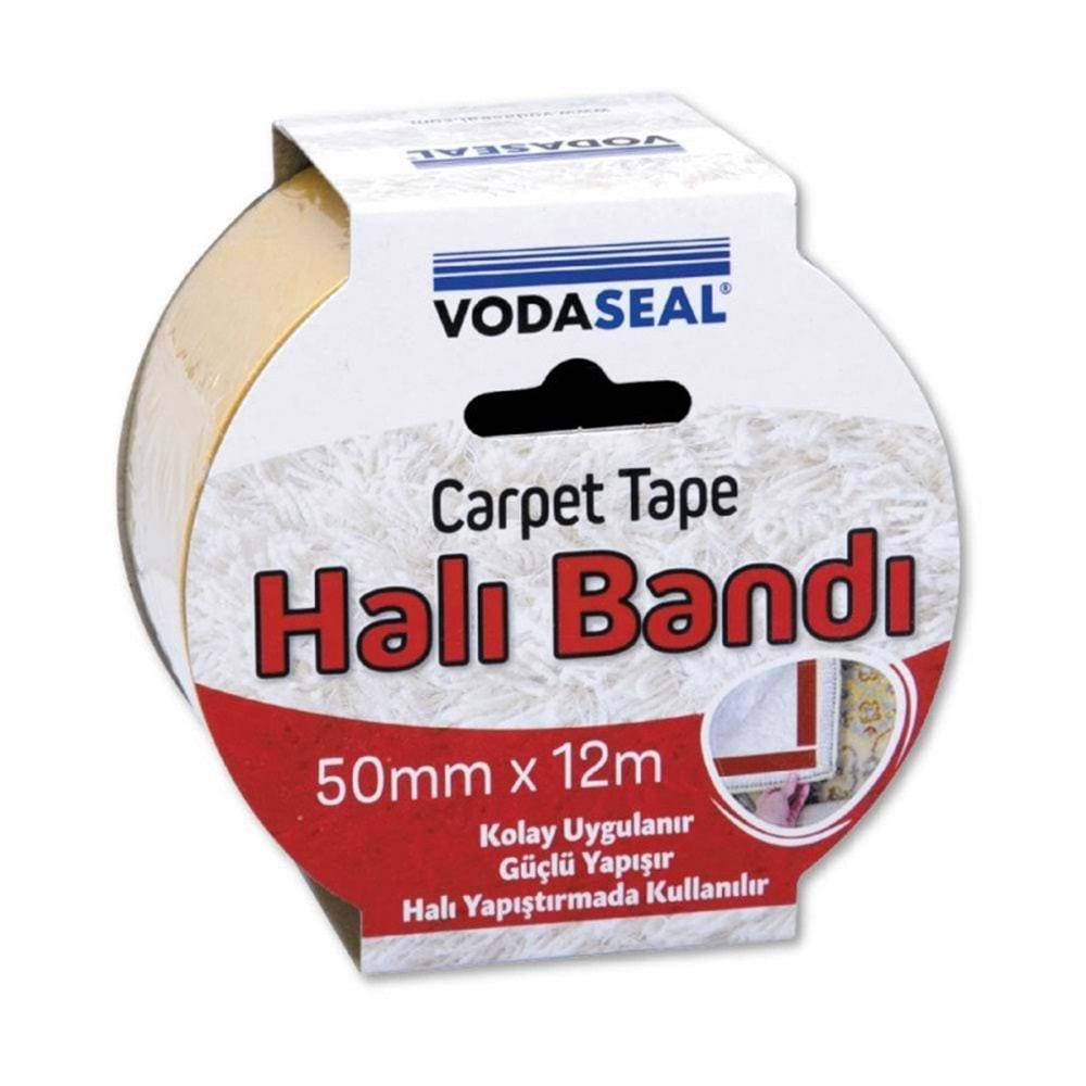 Vodaseal Halı Bandı 50 Mmx12 M 3355