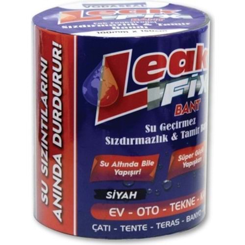 Vodaseal Leakfix Sızdırmaz Ban.100mmx150 Cm Siyah