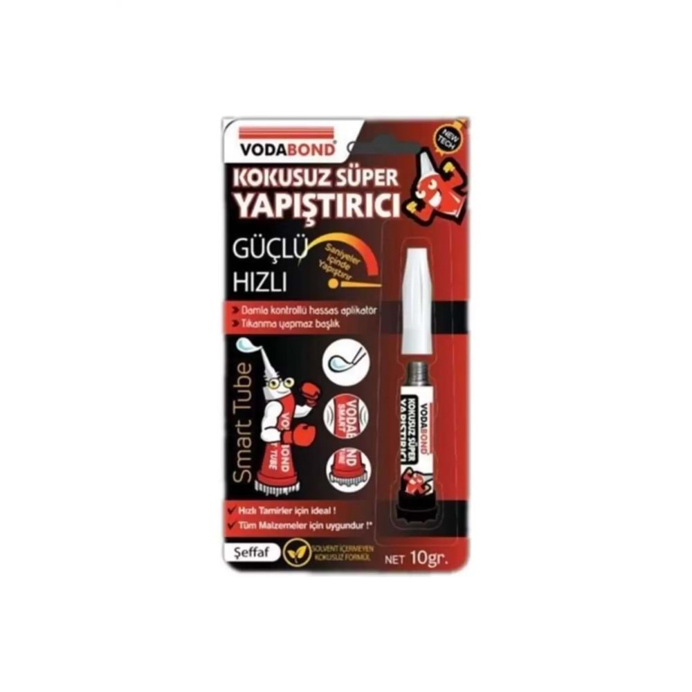 Vodabond Kokusuz Süper Yapıştırıcı 10 Gr 083119