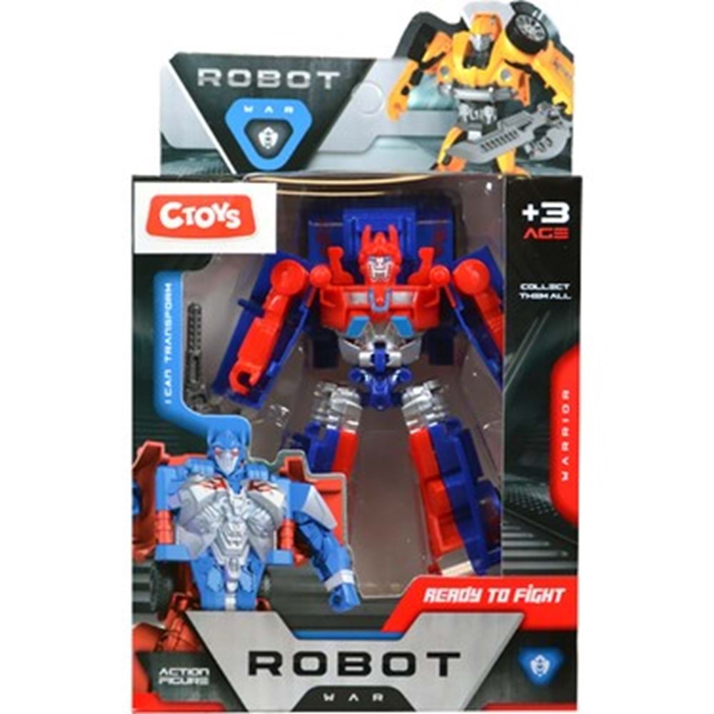Ctoy Dönüşebilen Robot Kutulu CTOY-666-12