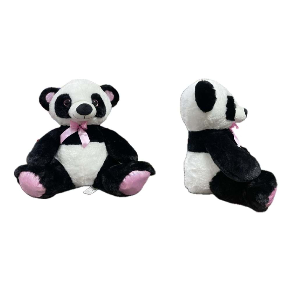 Halley 45cm Peluş Parlak İri Gözlü Panda PL62314