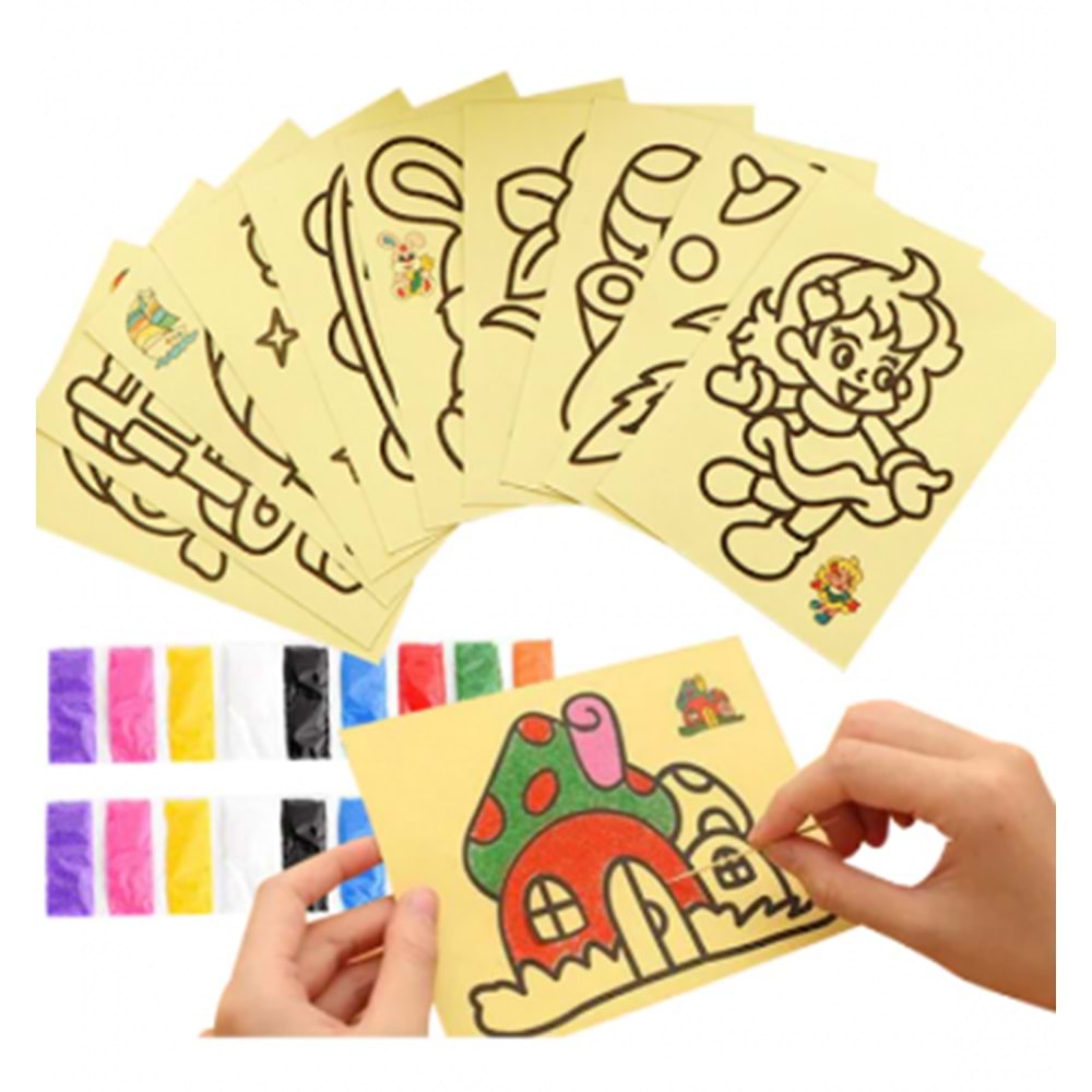 A5 Kum Boyama (1 Adet)