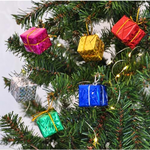 Kika Yılbaşı Ağaç Süsü Hediye Paketleri 12li