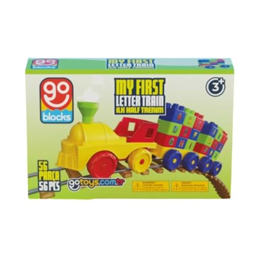 Gotoys İlk Harf Trenim 56 Parça