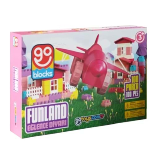 Gotoys Eğlence Diyarı Yapı Bloğu 100 Parça