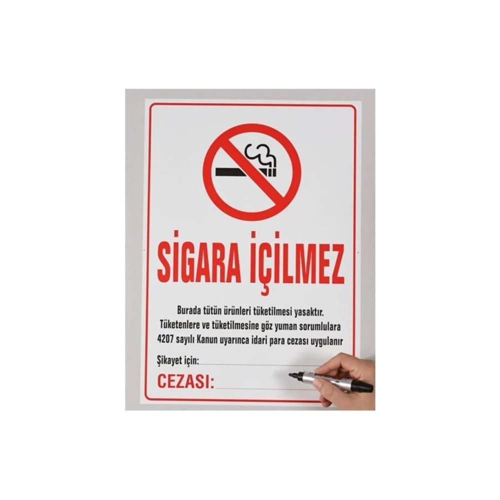 Panda 36X50 Sigara İçilmez Tahta Pan790 