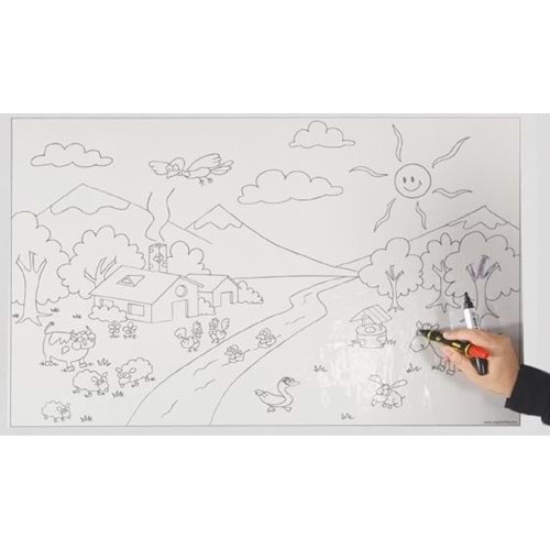 Panda 56X85 Boyama Çalıması Pan786 