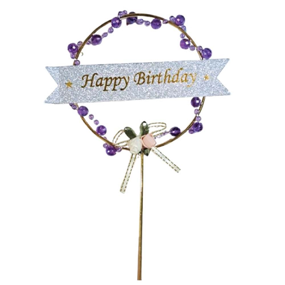 Çubuklu Metal Boncuklu