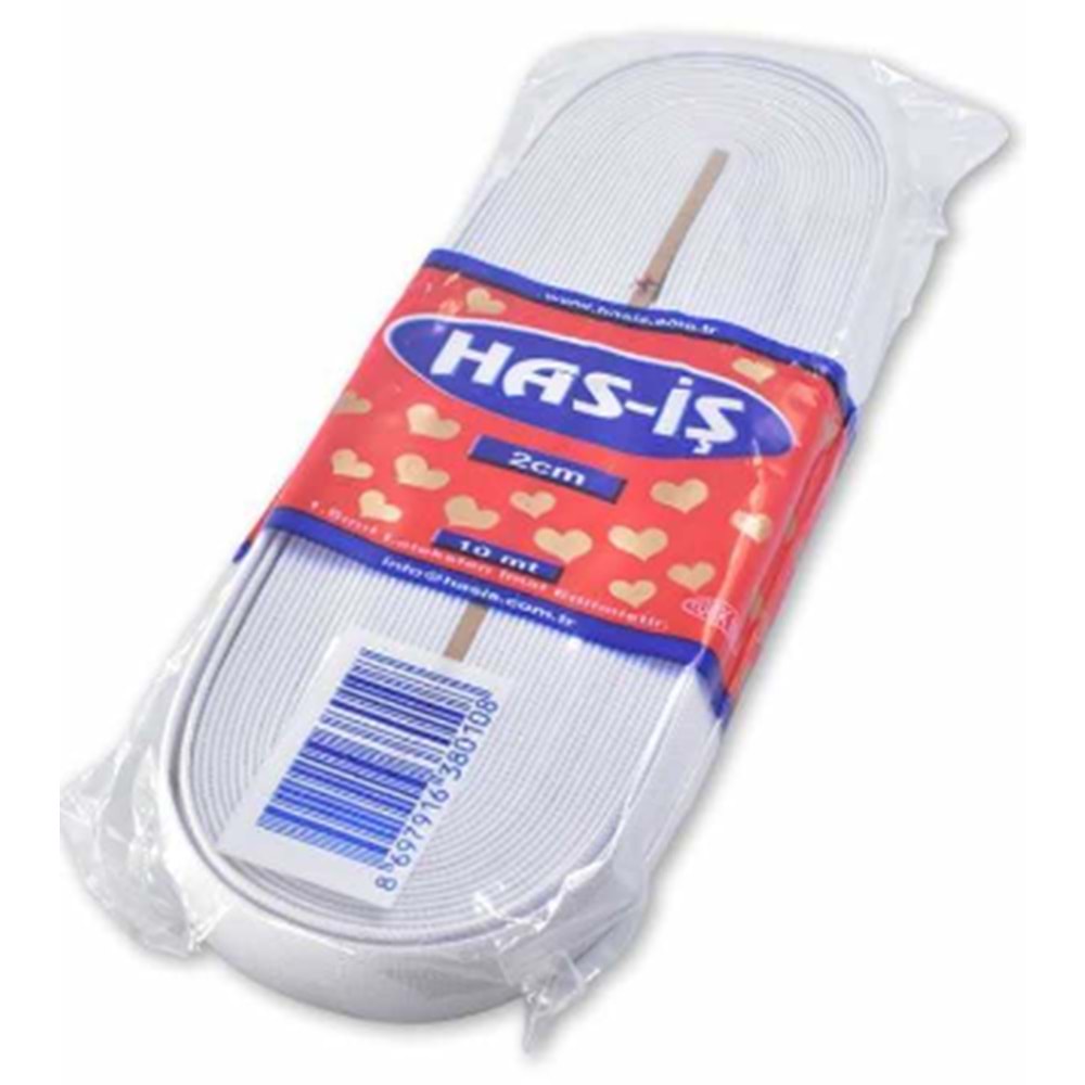 Lastik Süper Paça 2Cm -10M - 380108