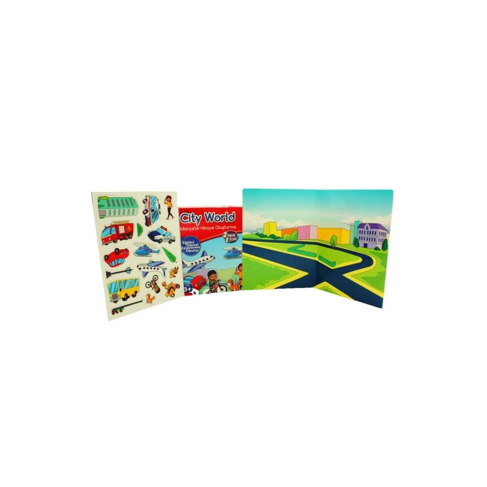 Sam Games City World Manyetik Hikaye Oluşturma