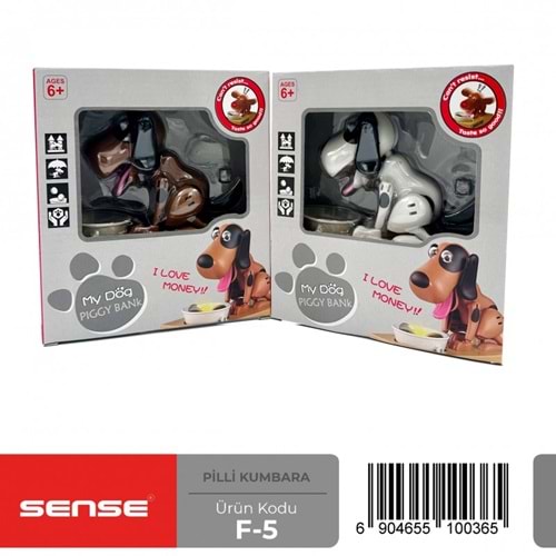 Sense Köpekli Kumbara F-5