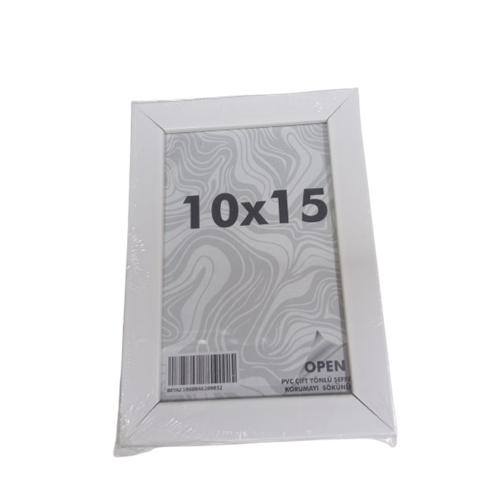 Fotoğraf Çerçevesi 10x15 Beyaz