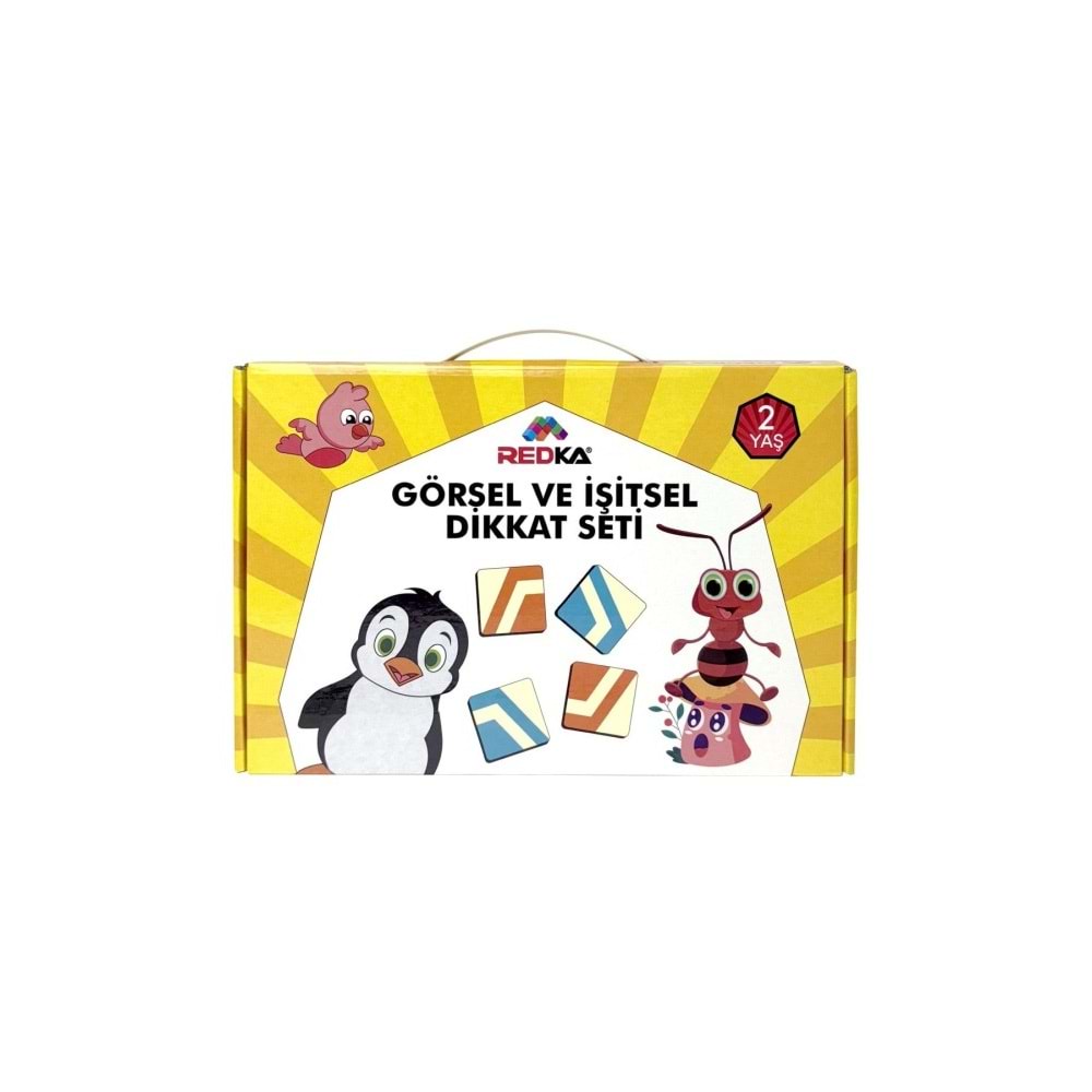 Redka Görsel Ve İşitsel Dikkat Seti 2 Yaş RD8670