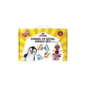 Redka Görsel Ve İşitsel Dikkat Seti 2 Yaş RD8670