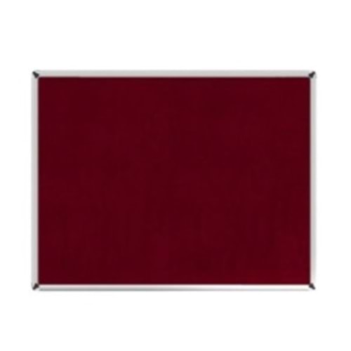 Akyazı Kumaş Kaplı Pano Metal 90x120 Bordo