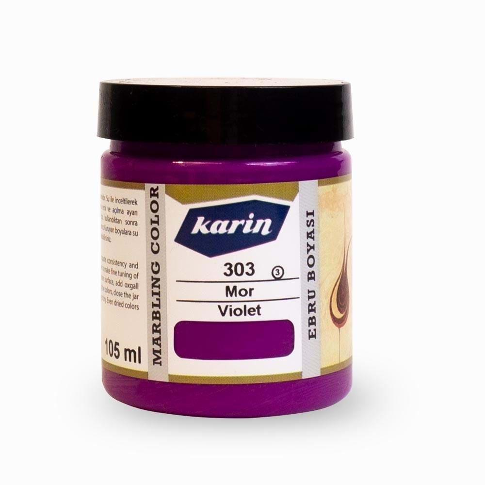 Karin Ebru Boyası 303 Mor 105ml 61303105