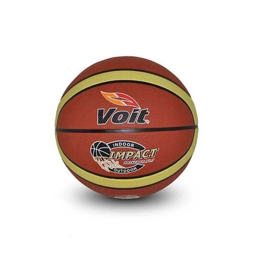 İnter Impact Basketbol Topu N7 Kahve Beyaz