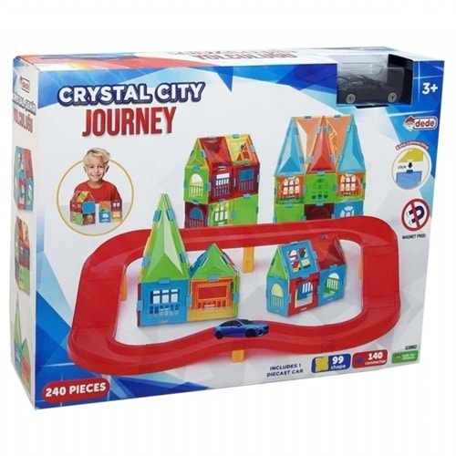 Fen Toys Kristal Şehir Yolculuğu 240 Parça