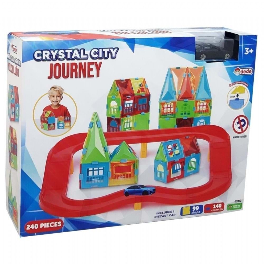 Fen Toys Kristal Şehir Yolculuğu 240 Parça