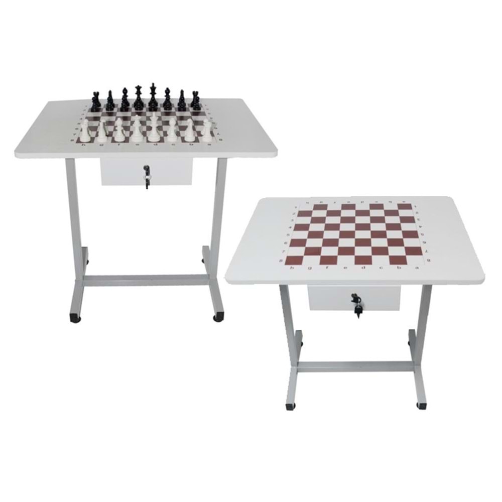 Akyazı Satranç Mobil Ayaklı Manyetik 60x60