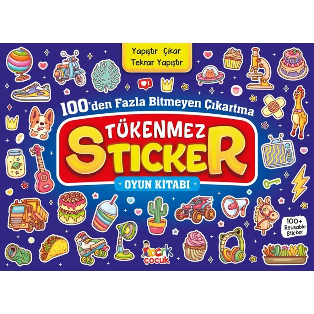 Bcrk Tükenmez Sticker Kitabı