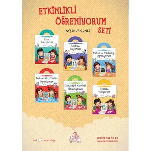 Bcrk Etkinlikli Öğreniyorum Seti 6 Kitap