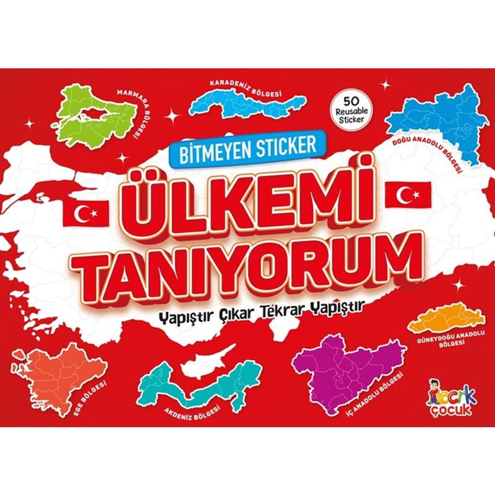 Bcrk Bitmeyen Sticker Ülkemi Tanıyorum