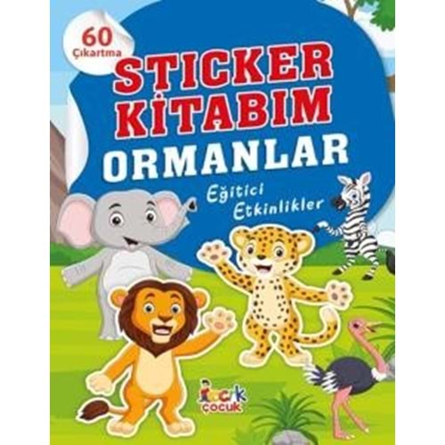 Bcrk Sticker Kitabım Ormanlar
