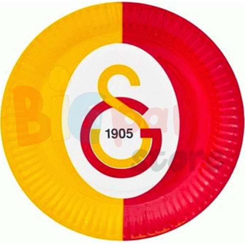 Brş Karton Tabak Galatasaray Lisanslı 23cm 8 Li