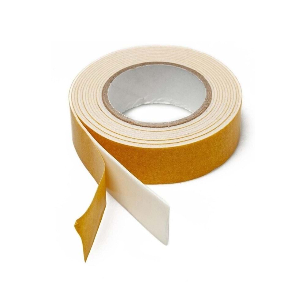 Hasbant Çift Taraflı Köpük Bant 18mmx5mt AB273