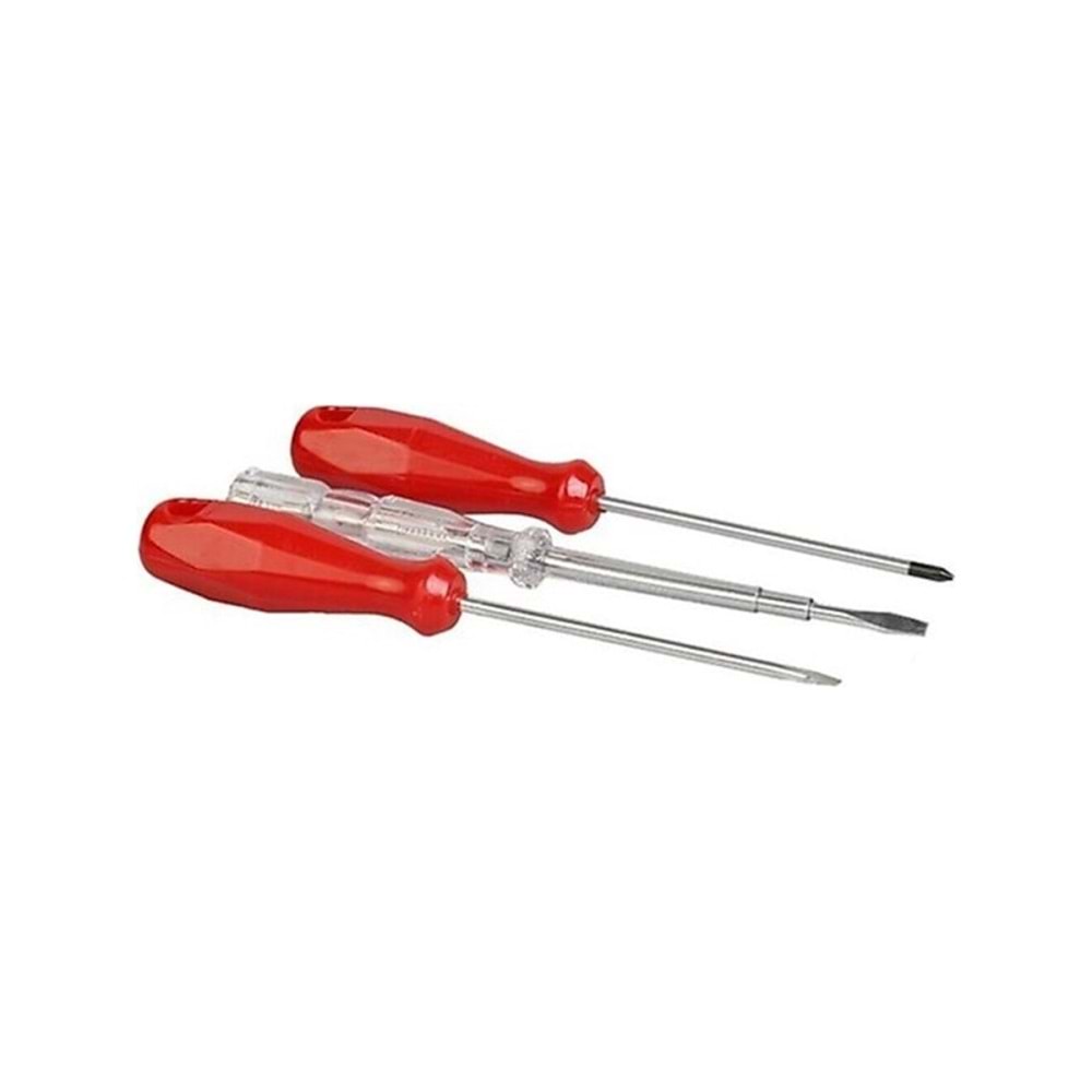 Tornavida Ve Kontrol Kalemi Seti 3 Lü