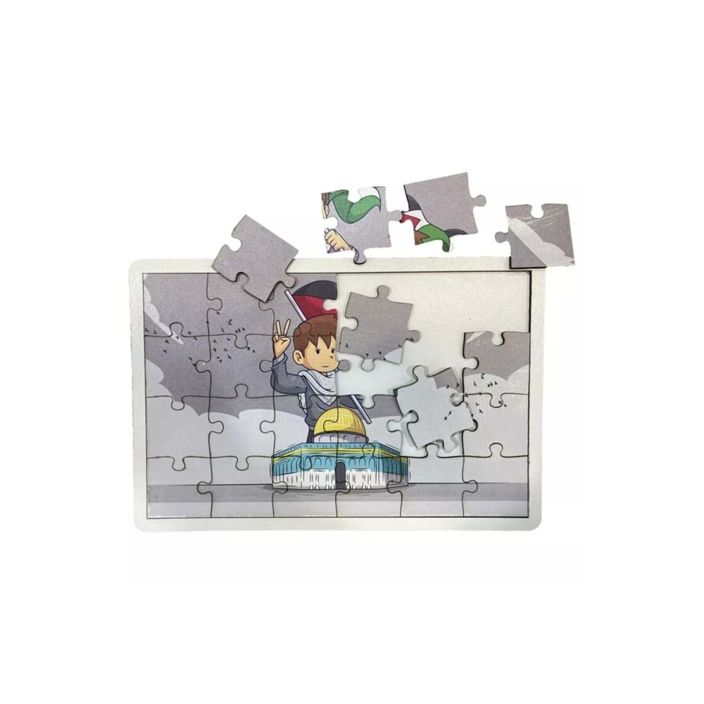 Moon Beavers Özgür Filistin Puzzle