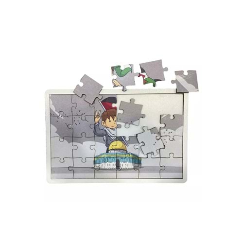 Moon Beavers Özgür Filistin Puzzle