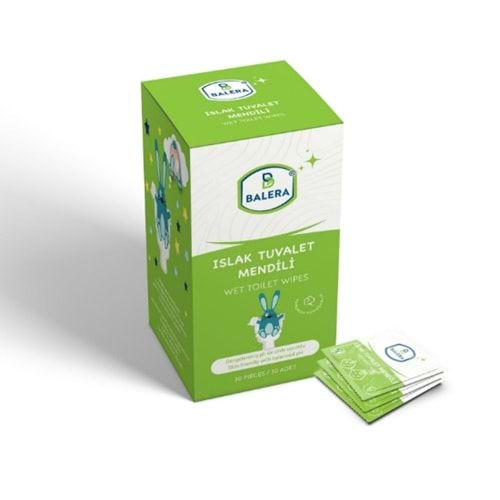 Balera Islak Tuvalet Mendili Çocuk 30Lu
