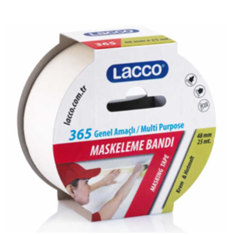 Lacco Maskeleme Bandı 48Mmx25M 365