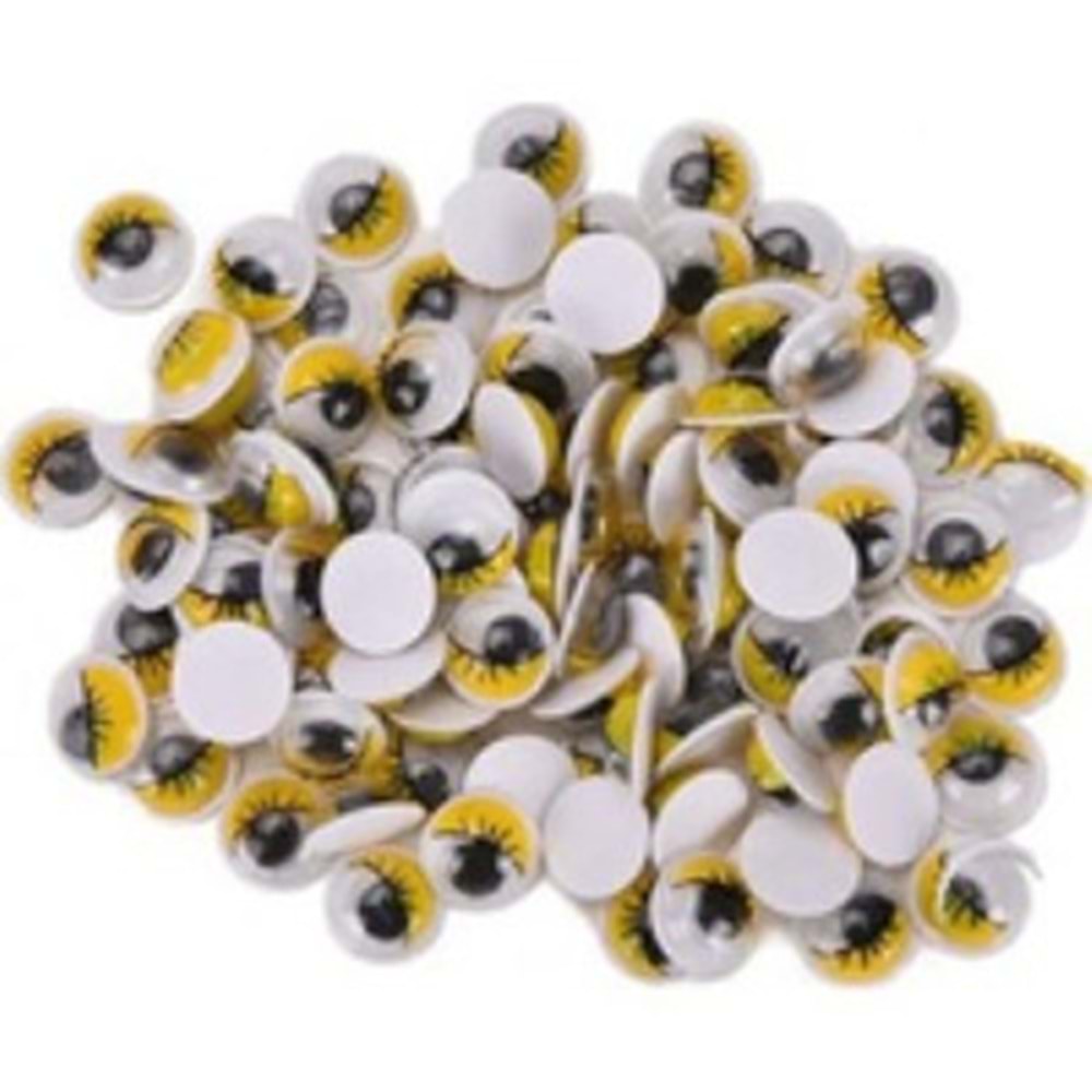 Oynar Göz Kirpikli 12Mm 4000Li Sarı